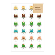 Cat Jelly Kawaii Sticker Sheet | Aoyoshi