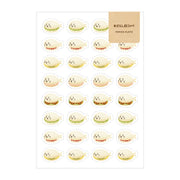White Koppe Seal Kawaii Sticker Sheet | Aoyoshi