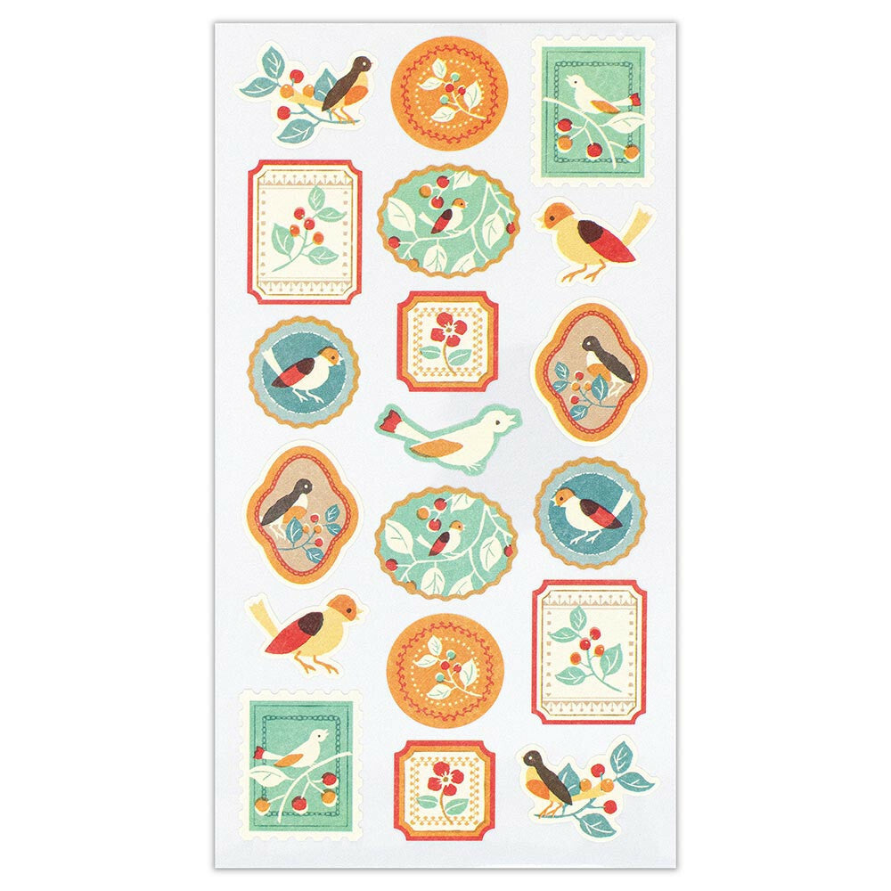 WANOWA Washi Stickers, Little Birds & Berries by NB Co | Papertail Fox
