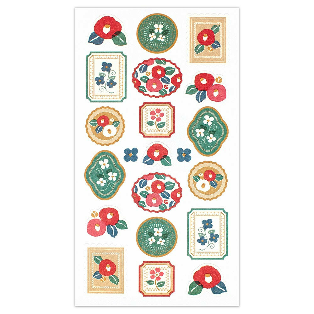 WANOWA Washi Stickers, Camellia by NB Co | Papertail Fox