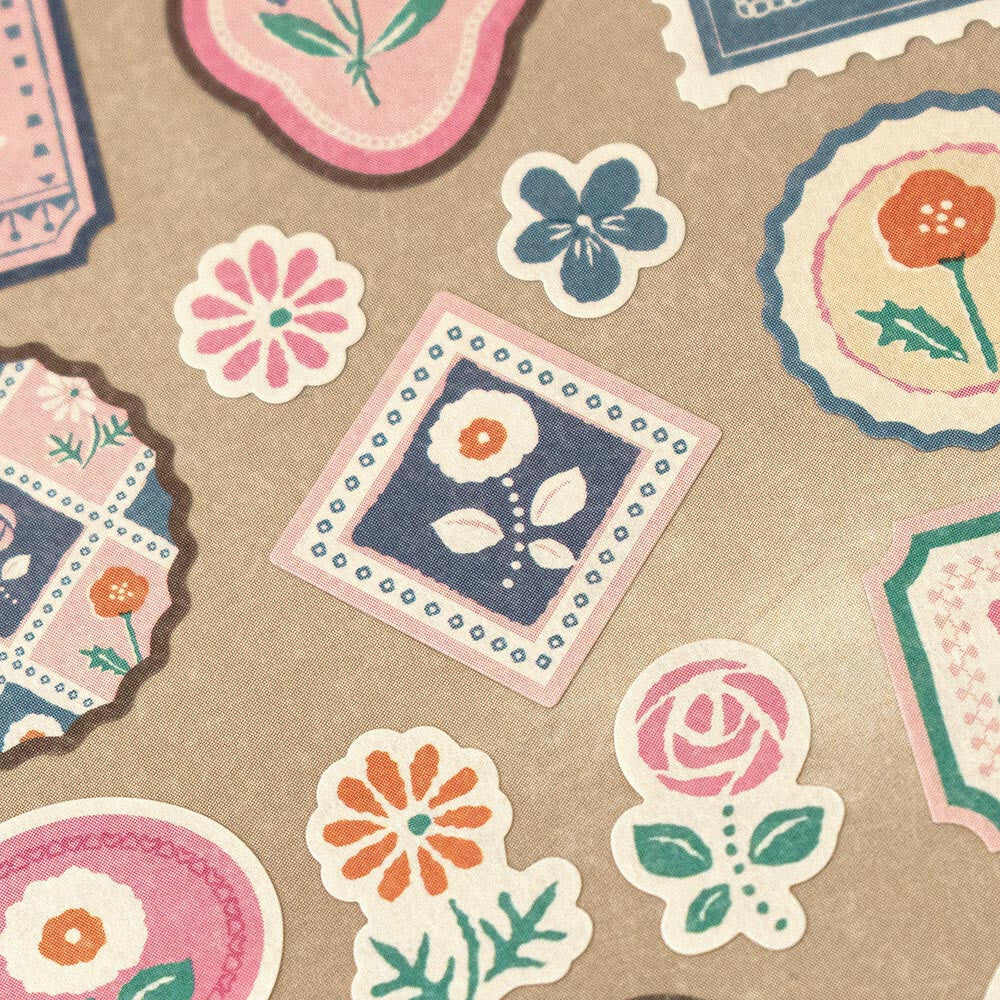 WANOWA Washi Stickers, Floral Pattern by NB Co | Papertail Fox