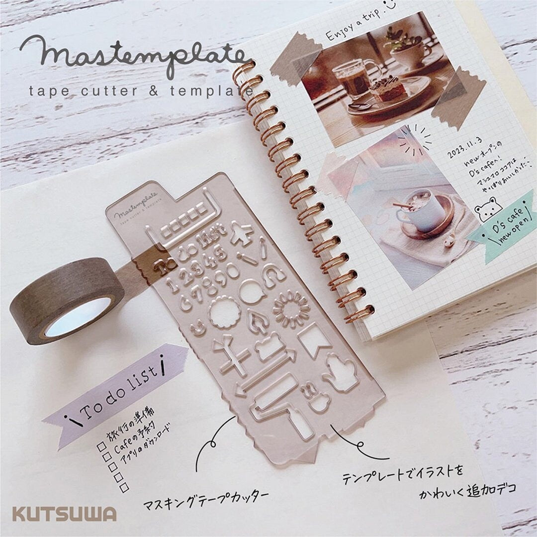 Animal Mastemplate Washi Tape Cutter by Kutsuwa | Papertail Fox