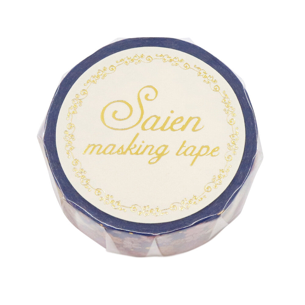 Spring Evening Gold Foil Washi Tape | Kamiiso SAIEN