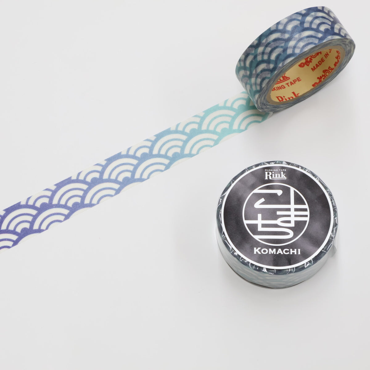 Seigaiha Wave Komachi Washi Tape by Linley | Papertail Fox