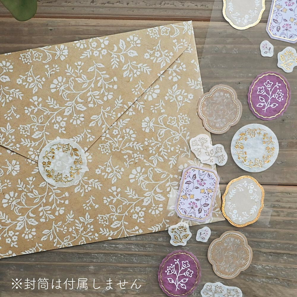 Utatane Washi Stickers, Sarasa by NB Co | Papertail Fox