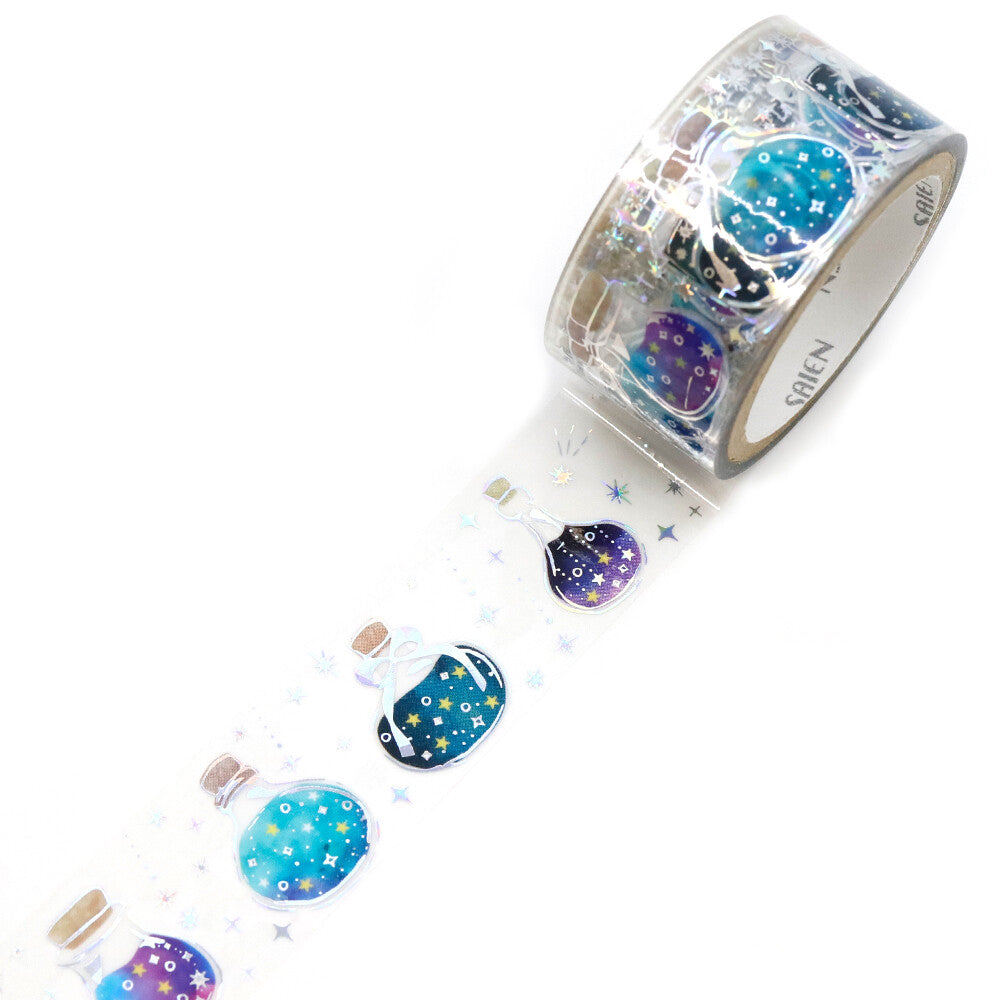 Starry Sky Bottle Clear Tape | Kamiiso SAIEN