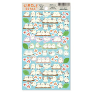 Shimaenaga Basic Circle Stickers by Ryu-Ryu | Papertail Fox