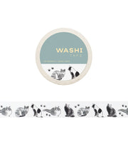 Sumi Cats Washi Tape by Girl of All Work | Papertail Fox