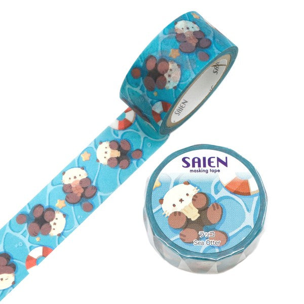 Sea Otter Washi Tape by Kamiiso SAIEN | Papertail Fox