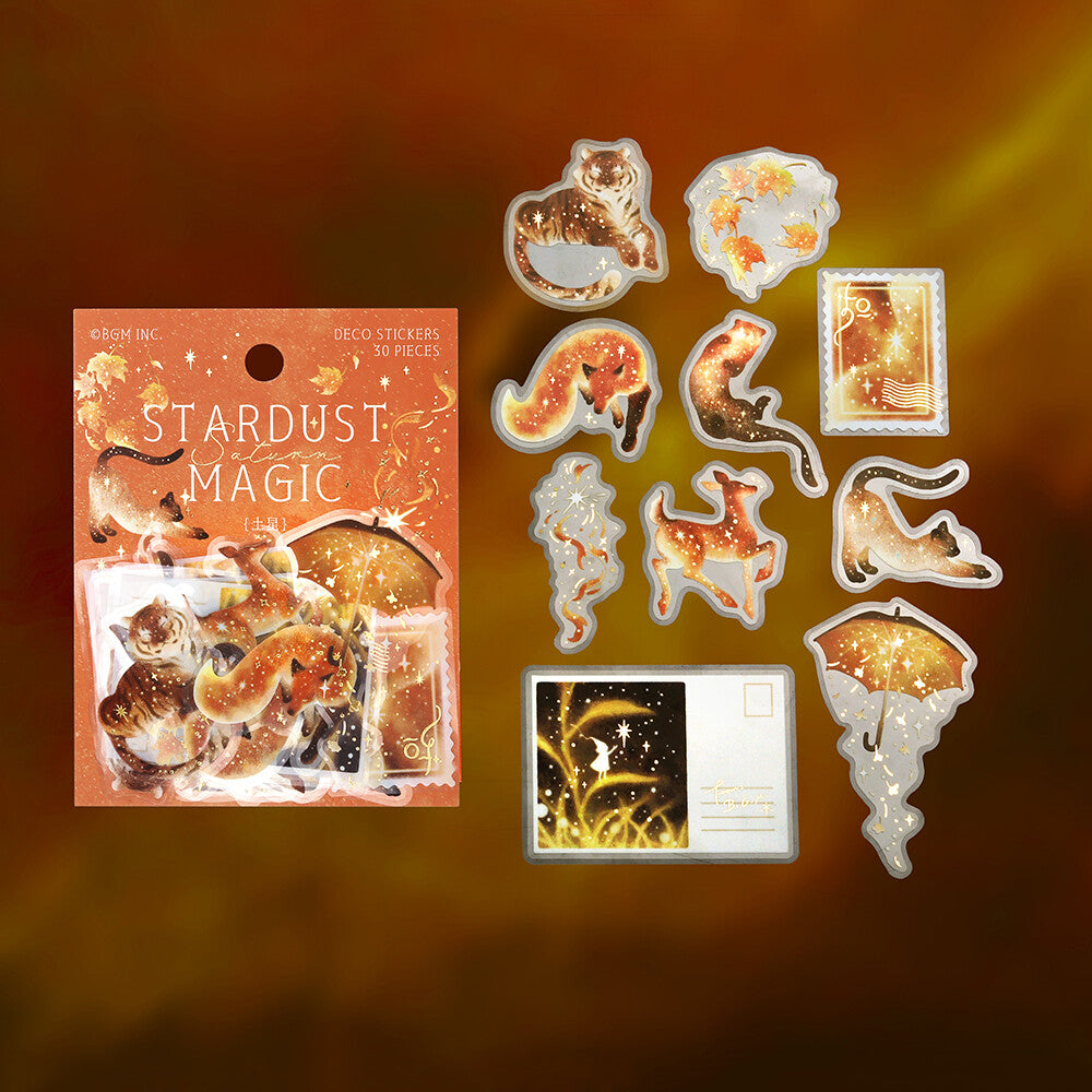 Saturn Stardust Magic Foil Clear Flakes by BGM | Papertail Fox
