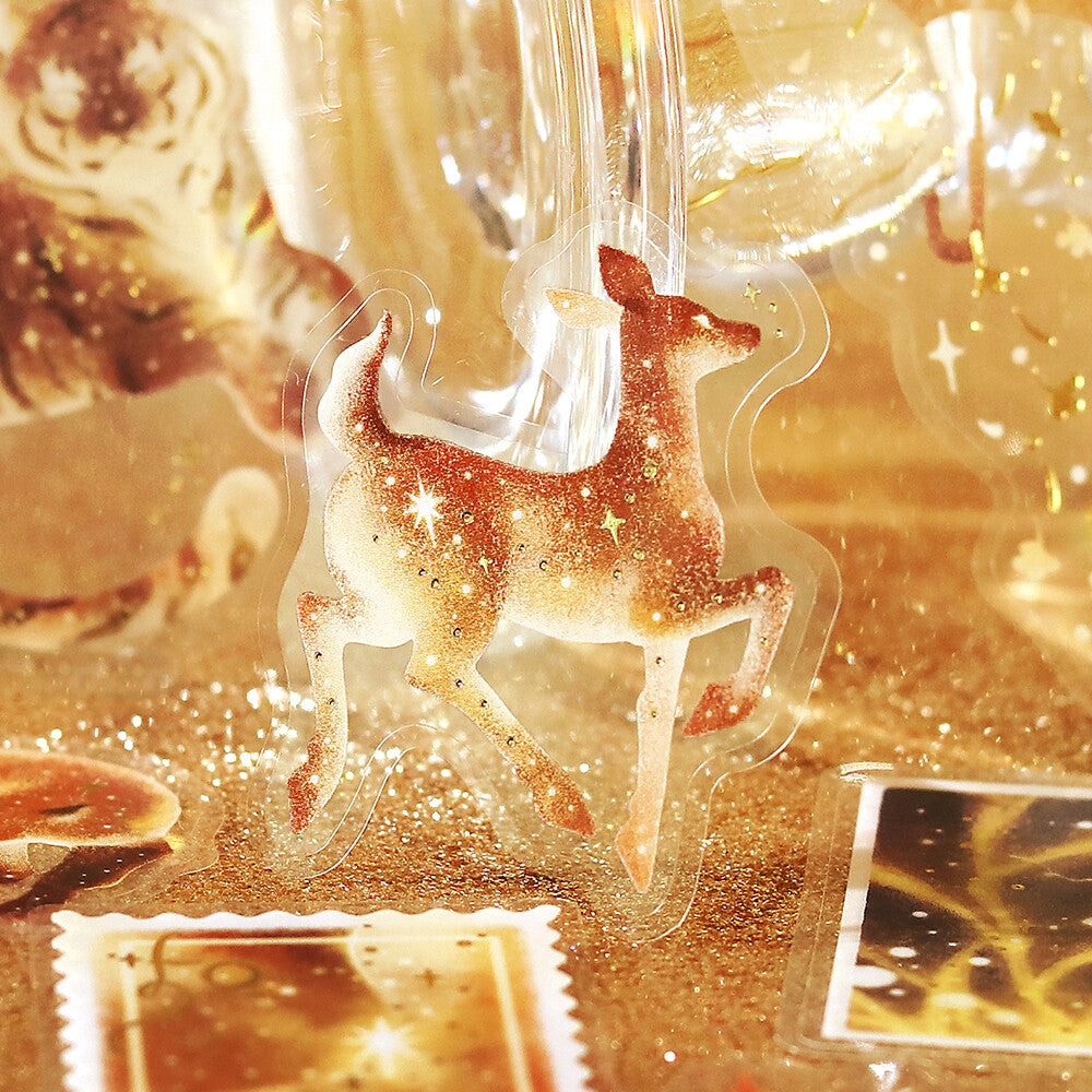 Saturn Stardust Magic Foil Clear Flakes by BGM | Papertail Fox