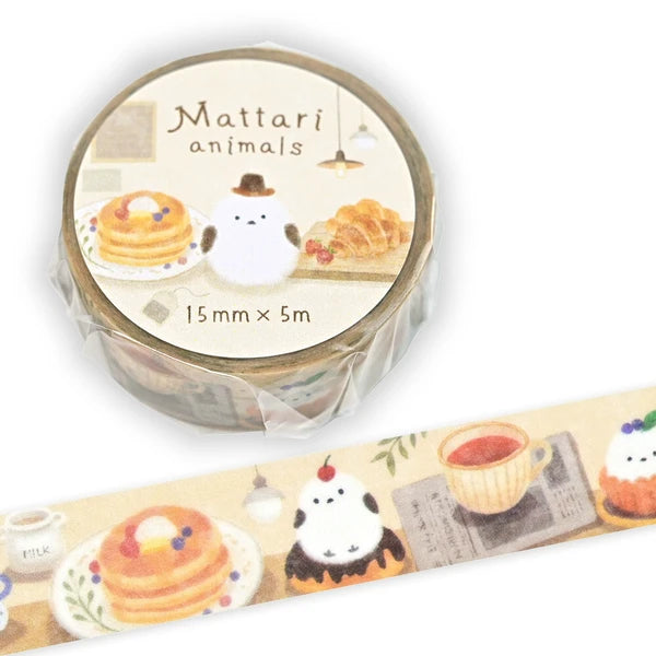 Shimaenaga Café Sticker & Washi Kit | mocuan