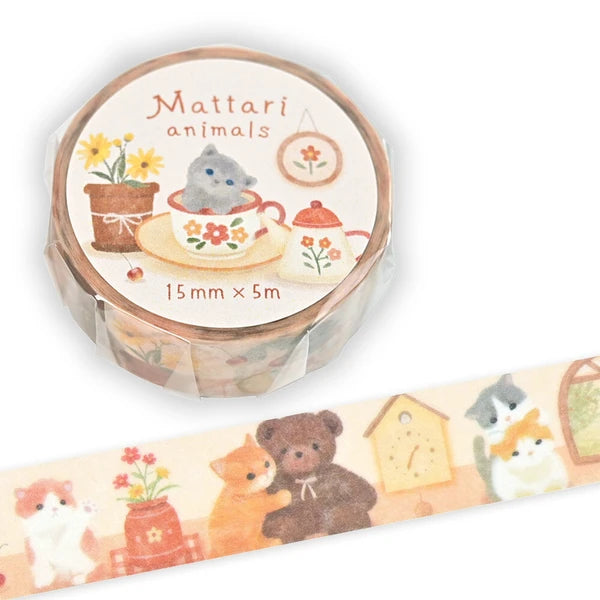 Kitten Holiday Sticker & Washi Kit | mocuan