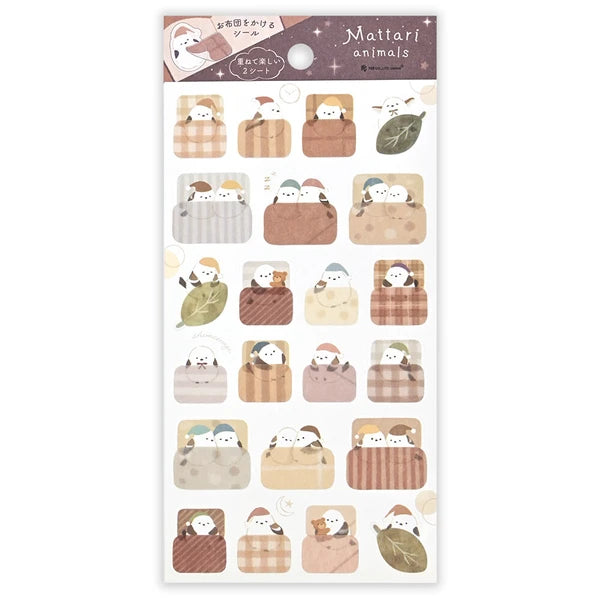 Shimaenaga Café Sticker & Washi Kit | mocuan