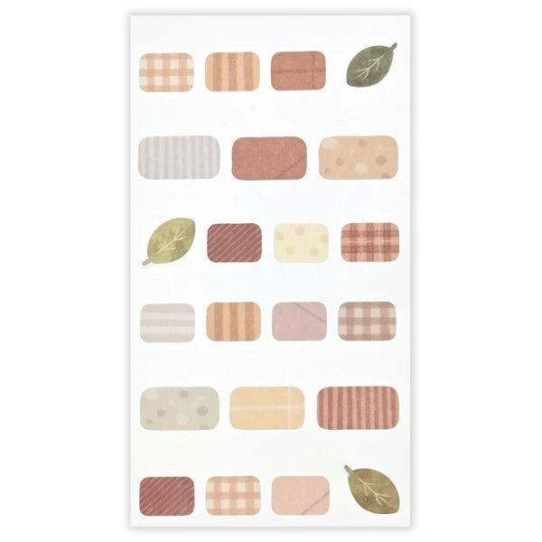 Shimaenaga Café Sticker & Washi Kit | mocuan