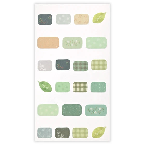 Momonga in Bloom Sticker & Washi Kit | mocuan