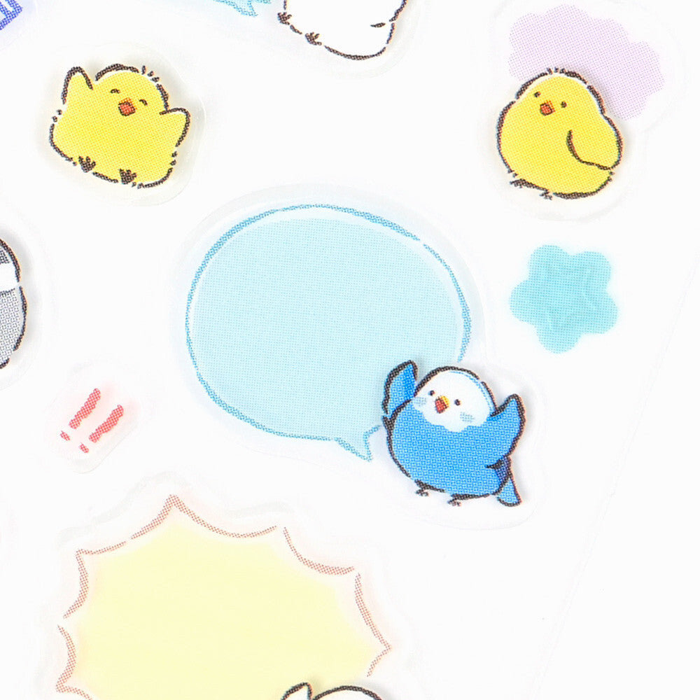 Chatty Animals Planner Stickers, Birds by NB Co | Papertail Fox