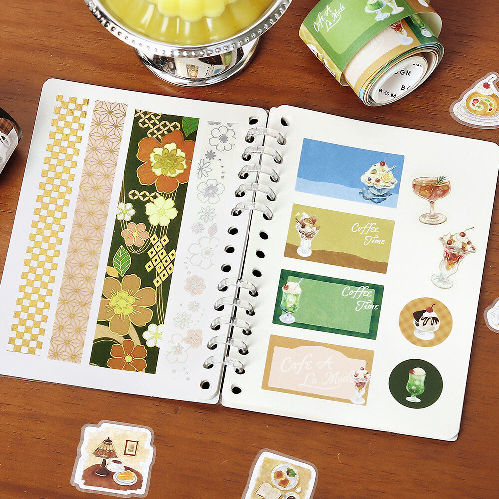 Shortcake Cafe à la Mode Sticker Book by BGM | Papertail Fox