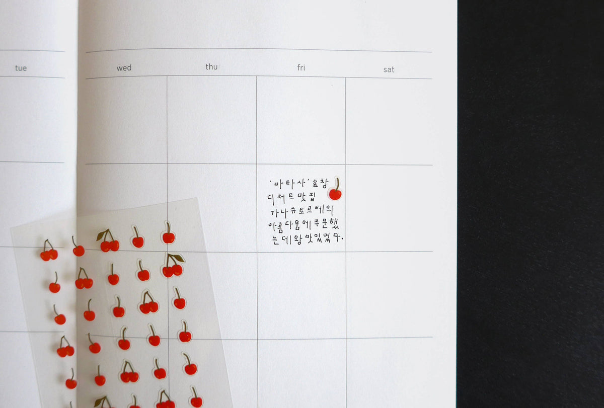 Cherry Pop Mini Sticker Sheet by Suatelier