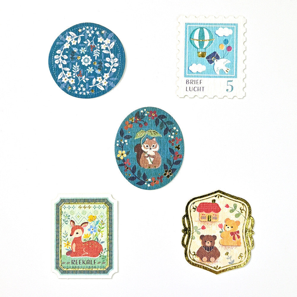 Fairy Tale Flake Stickers by NB Co | Papertail Fox