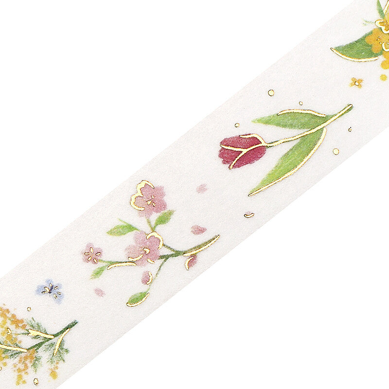 Lots of Bouquets IPPAI Foil Washi Tape by BGM | Papertail Fox