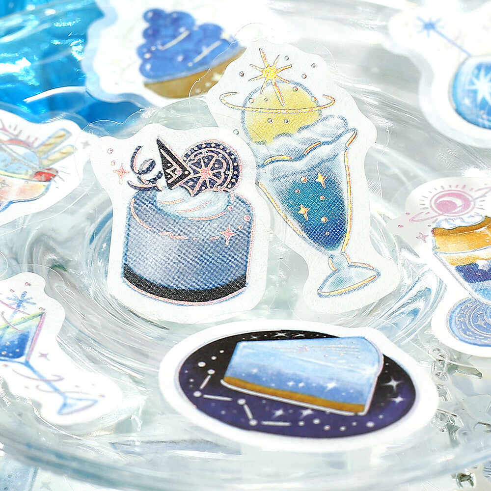 Ice Cafe à la Mode Magic Foil Flake Stickers by BGM | Papertail Fox