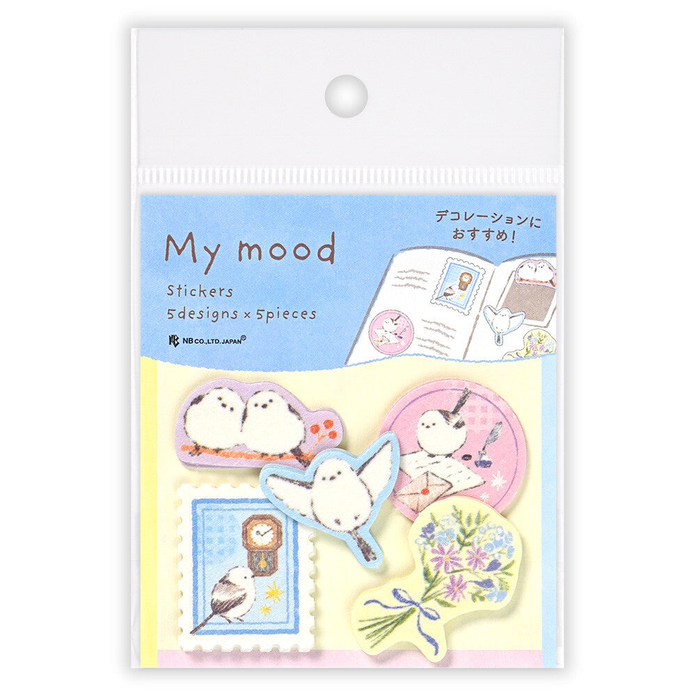 My Mood Flake Stickers | Blue