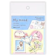 My Mood Flake Stickers | Blue