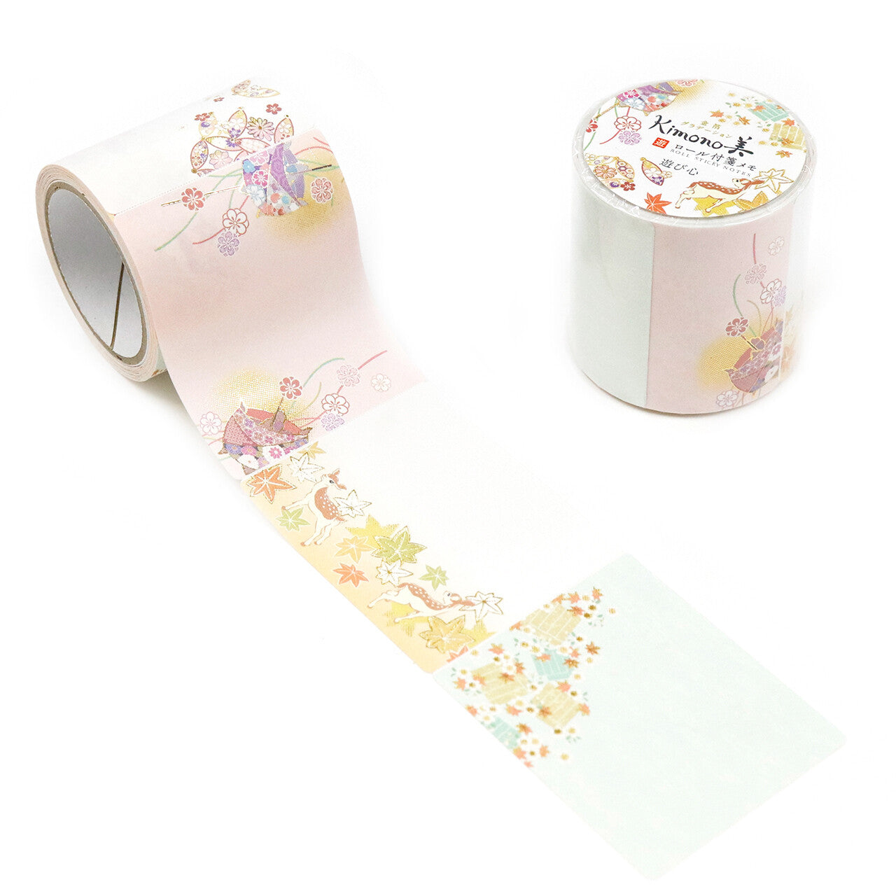 Playful Kimono Roll Sticky Notes | Kamiiso