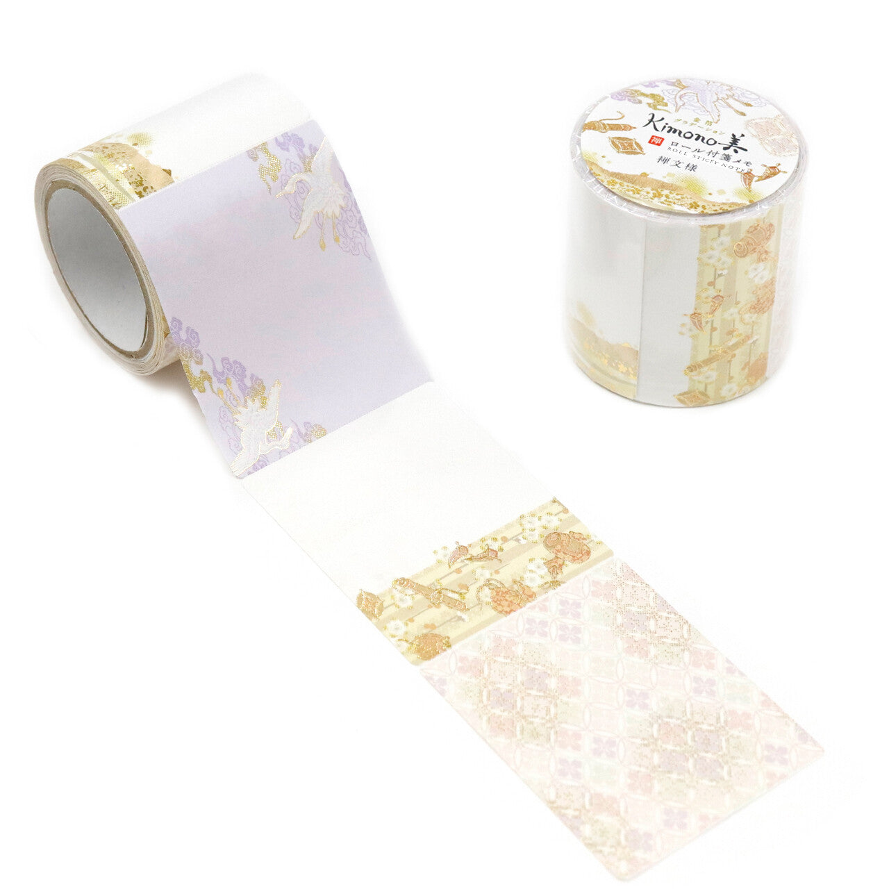 Zen Pattern Kimono Roll Sticky Notes | Kamiiso