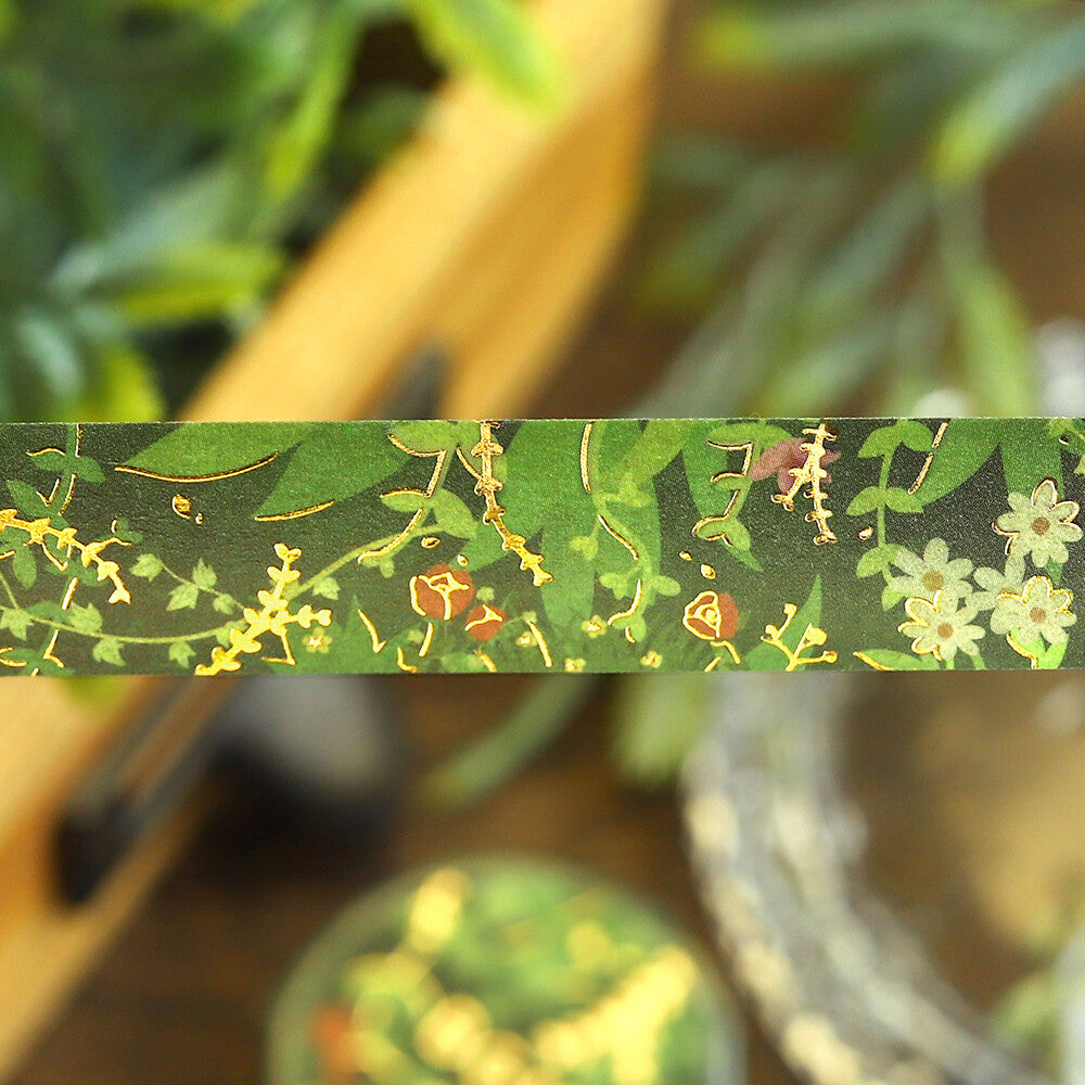 Green Path Foil Washi Tape by BGM | Papertail Fox