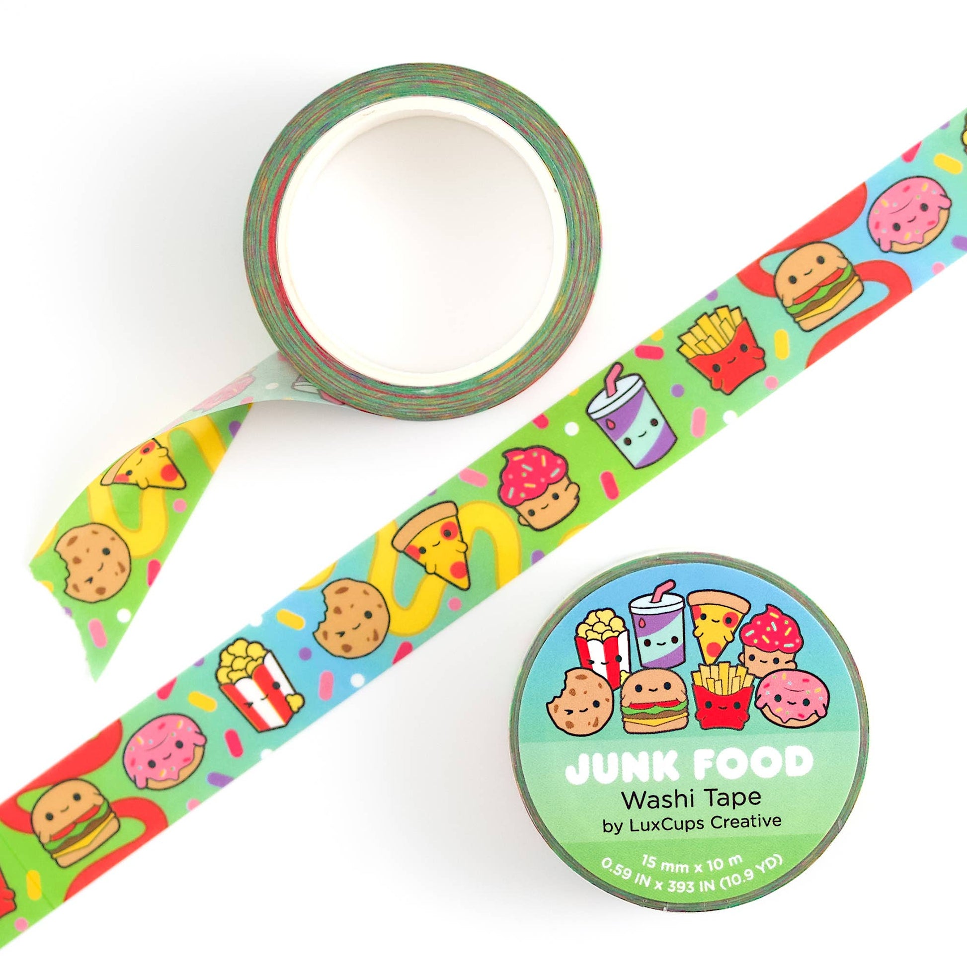 Junk Food Washi Tape by LuxCups Creative | Papertail Fox