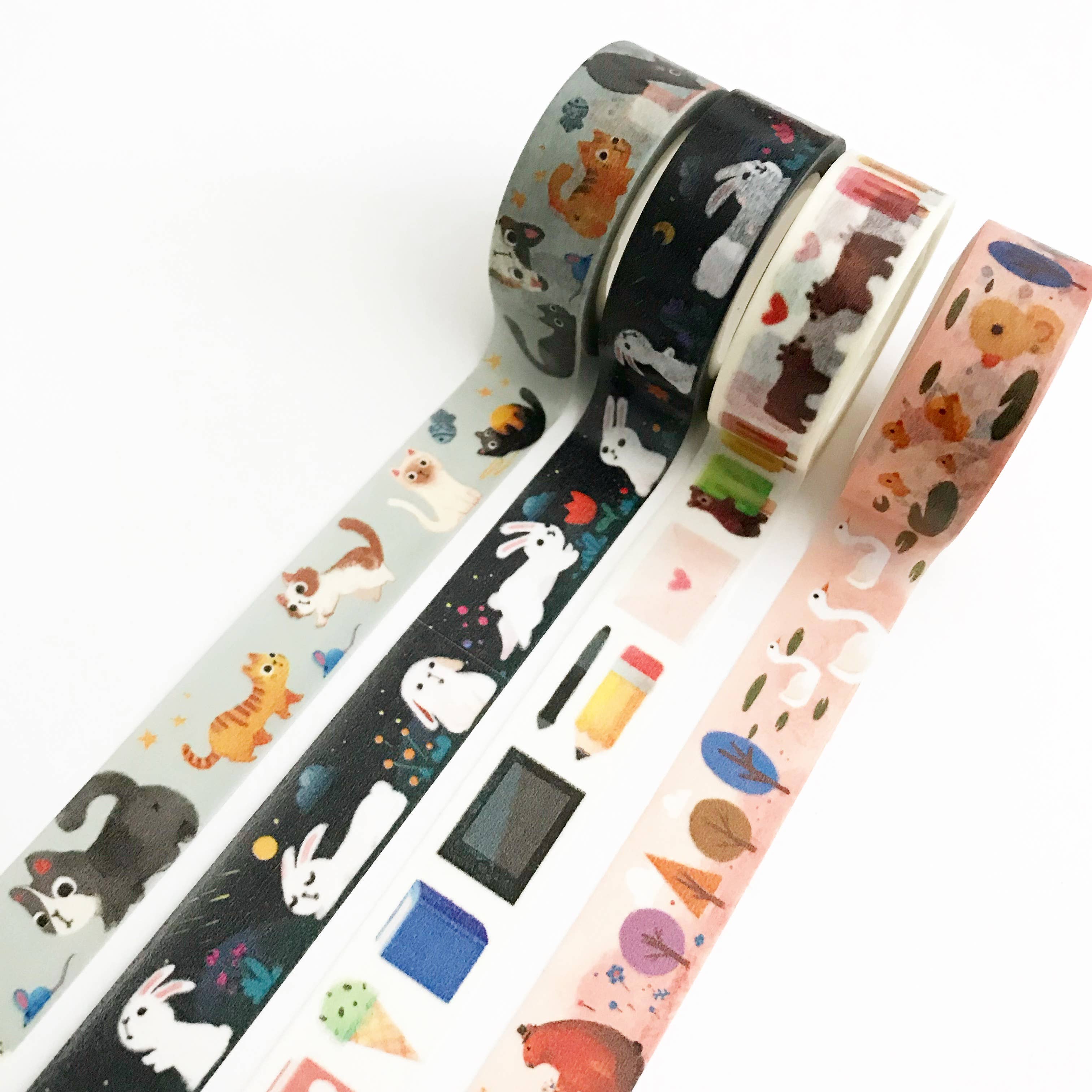 Forest Animals Washi Tape | The Little Red House
