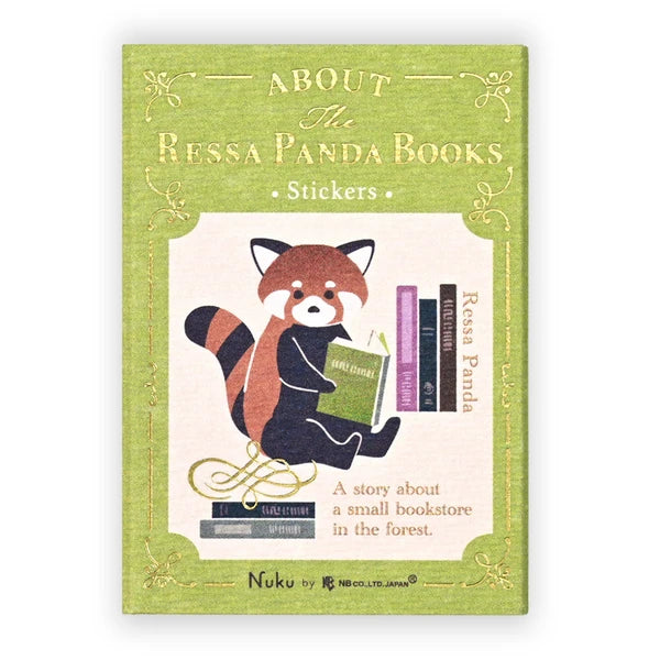 Ressa Panda Books Flake Stickers | NB Co