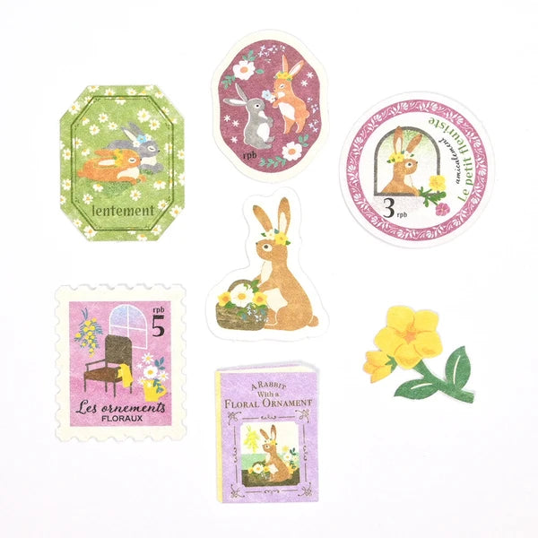 Ressa Panda Books Flake Stickers | NB Co