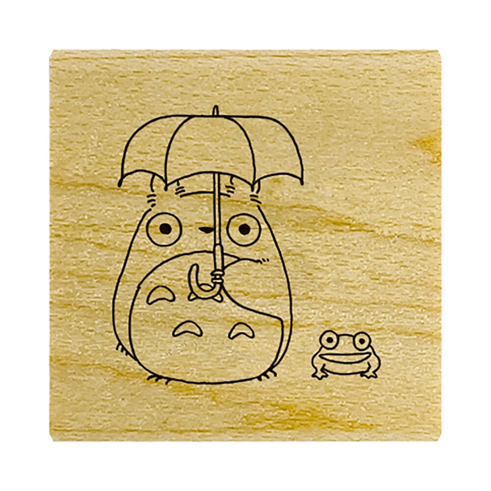 Totoro & Frog Kinchaku Stamp | Beverly