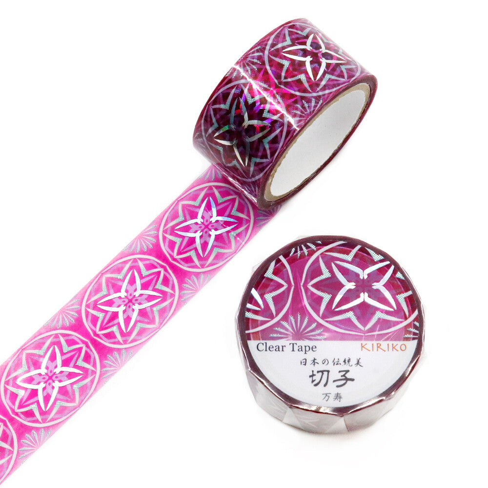 Manju Kiriko Clear Tape by Kamiiso SAIEN | Papertail Fox