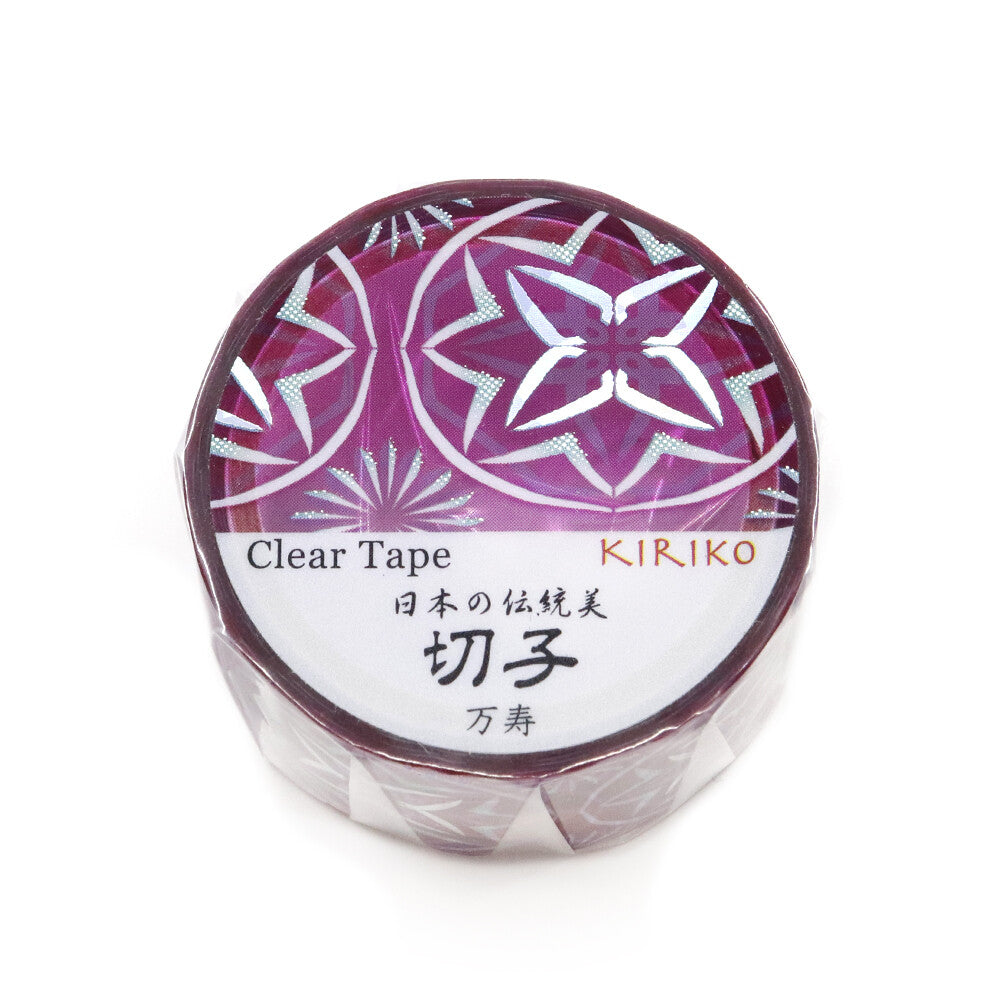 Manju Kiriko Clear Tape | Kamiiso SAIEN
