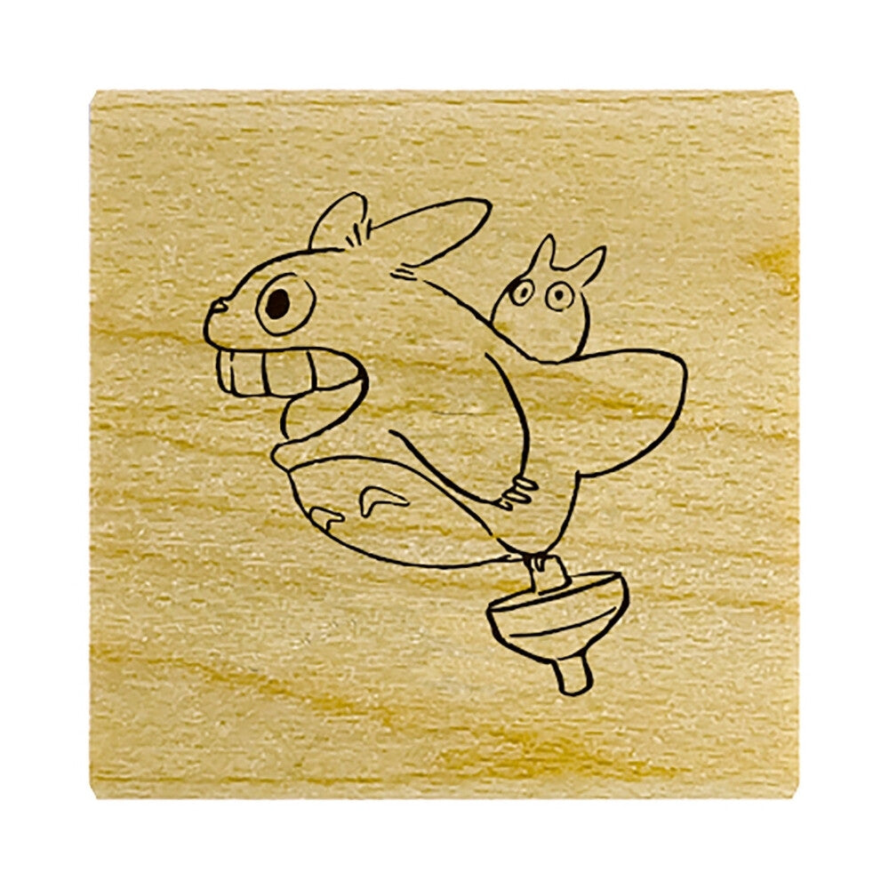Totoro & Spinning Top Kinchaku Stamp | Beverly