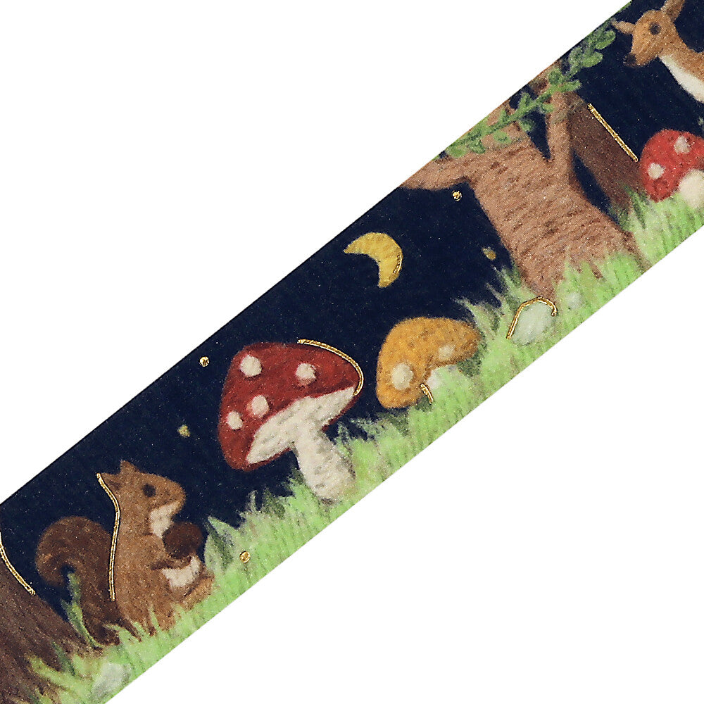 Little Forest Pieni Stitch Foil Washi Tape by BGM | Papertail Fox
