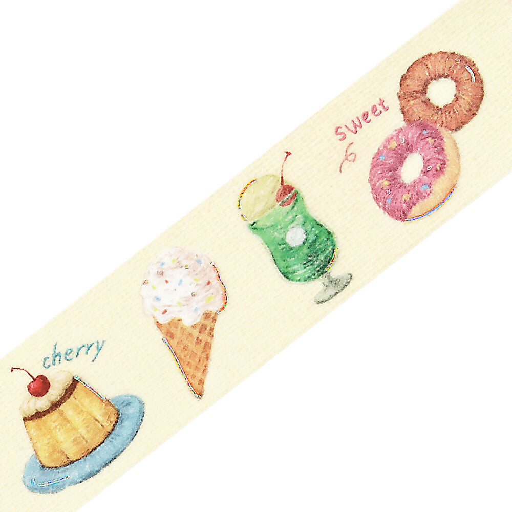 Little Cafe Pieni Stitch Foil Washi Tape by BGM | Papertail Fox