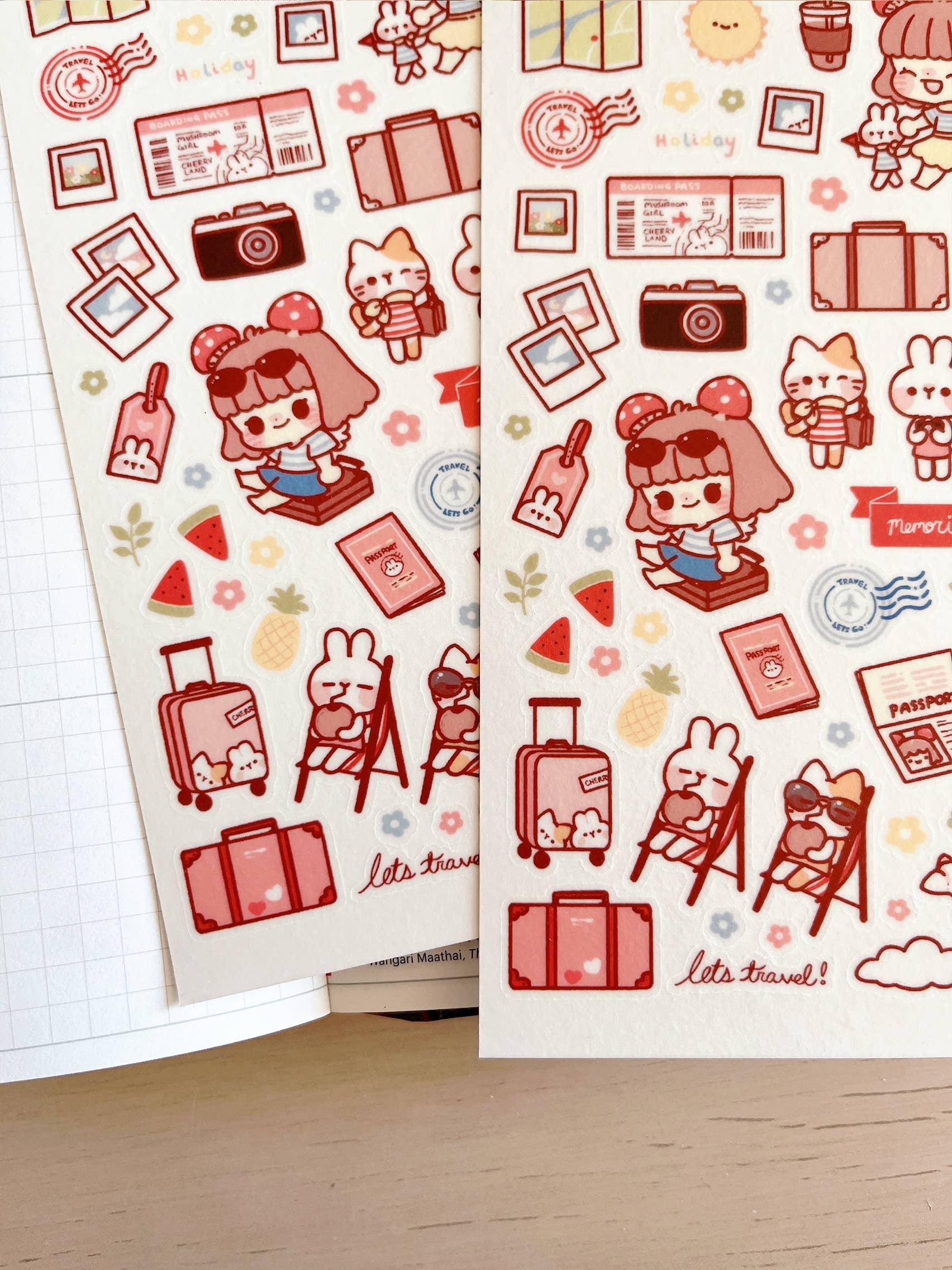 Holiday Mode Sticker Sheet no.033 - Papertail Fox