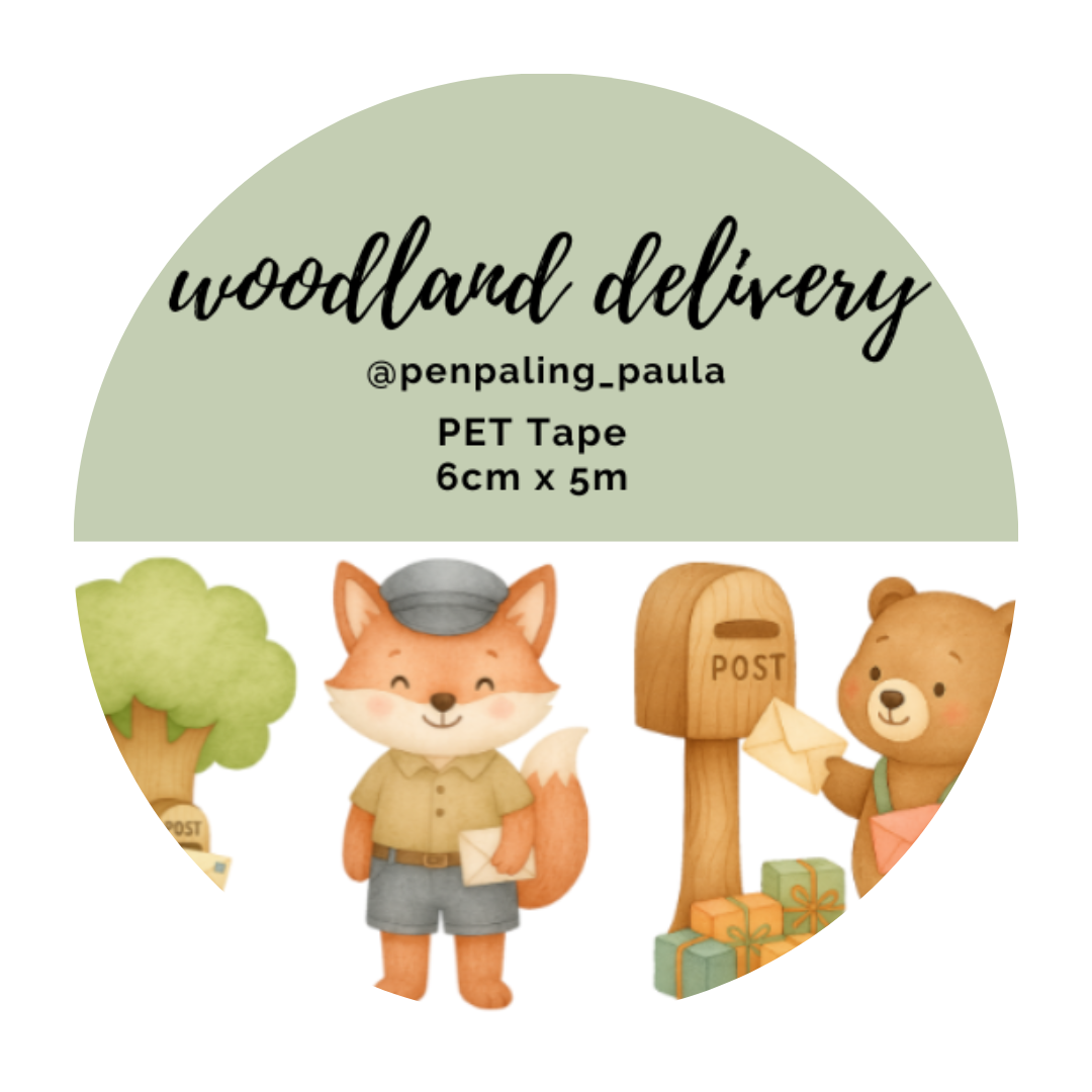 Penpaling Paula: Woodland Delivery - Pet Tape Pre Cut