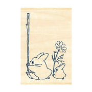 Chu-Totoro and Chibi-Totoro Washi Tape Buddy Stamp by Beverly | Papertail Fox