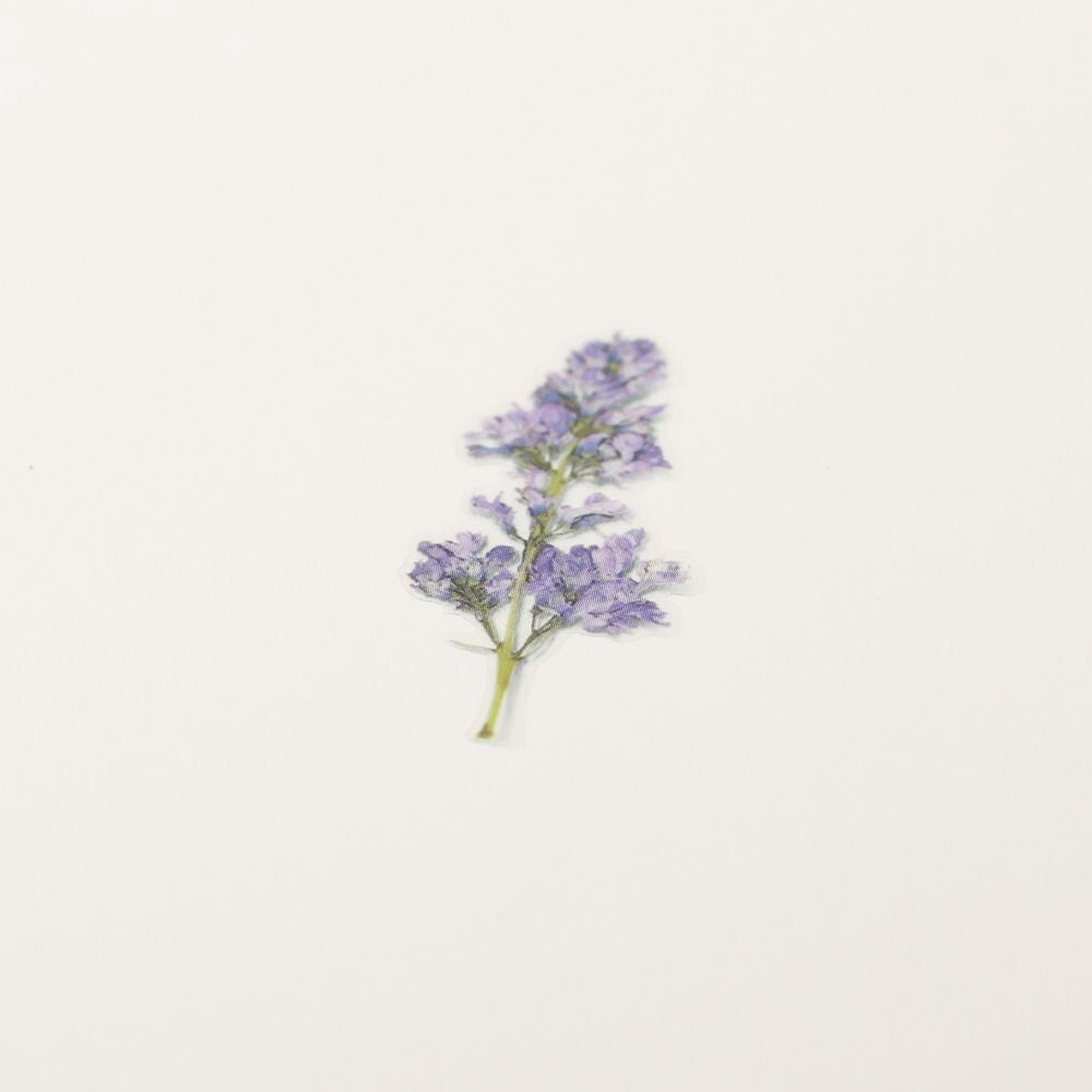 Lilac Pressed Flower Stickers | Appree