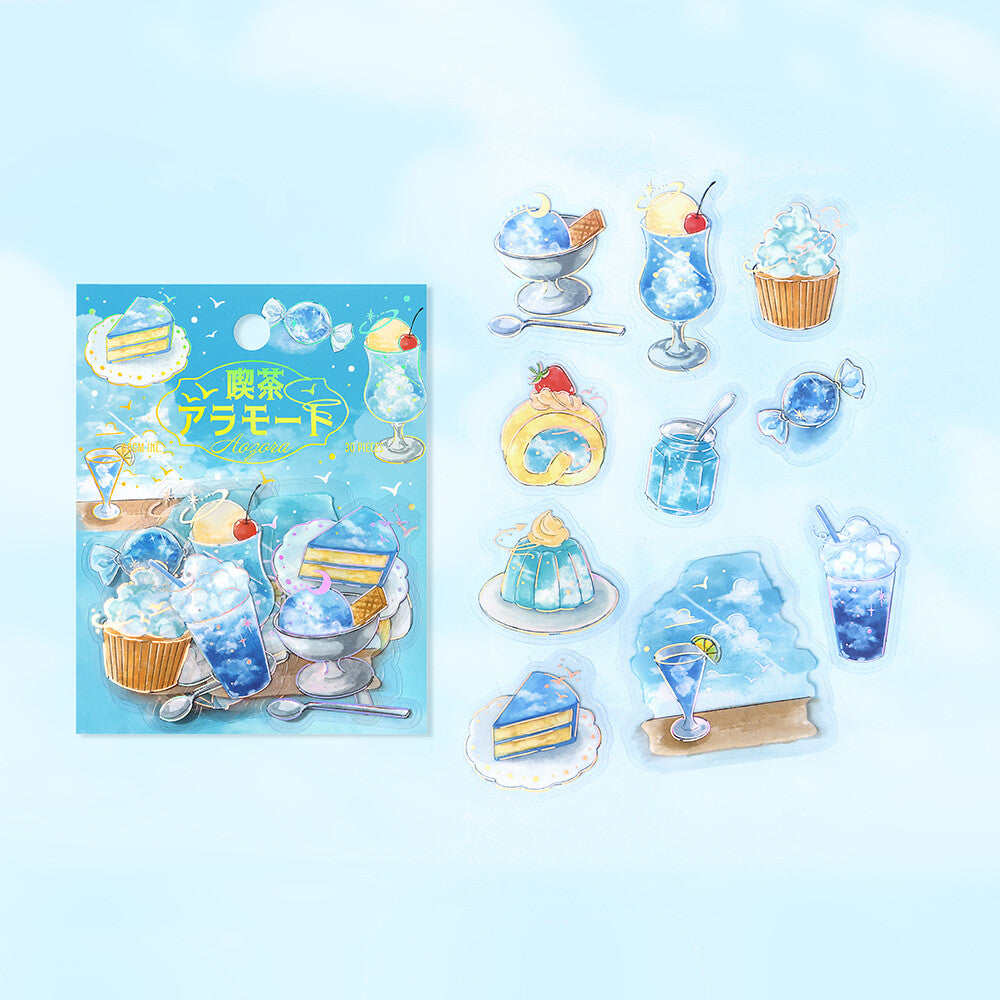 Blue Sky Cafe à la Mode Sky Clear Flakes by BGM | Papertail Fox
