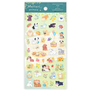Dogs and Picnic Mattari Clear Sticker Sheet by NB Co | Papertail Fox