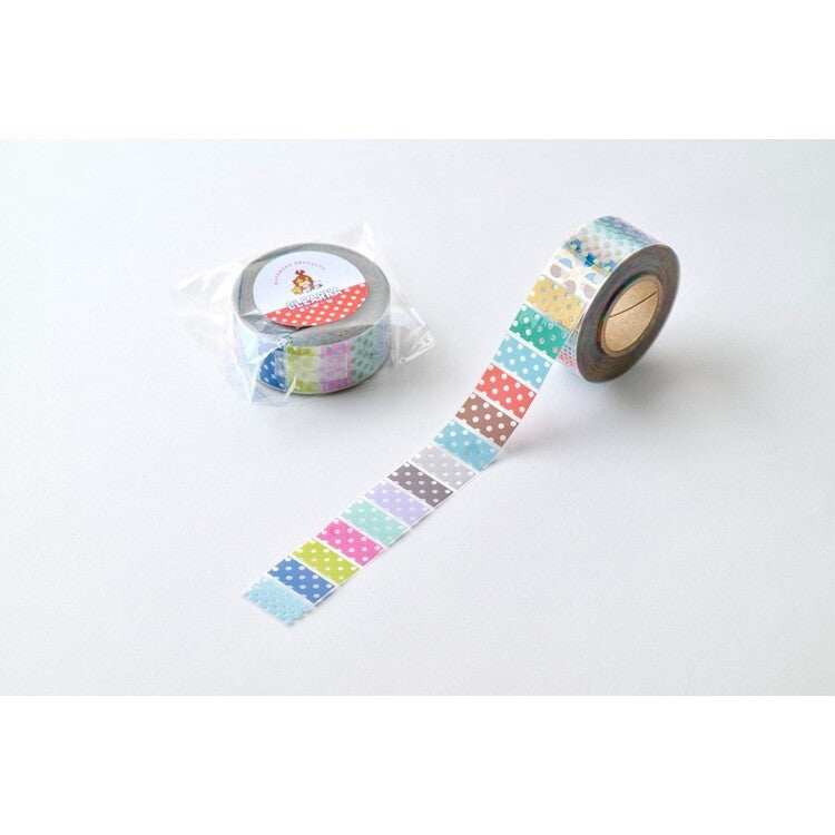 Polka Dot Clearna Clear Label Stickers by Kayonoko | Papertail Fox