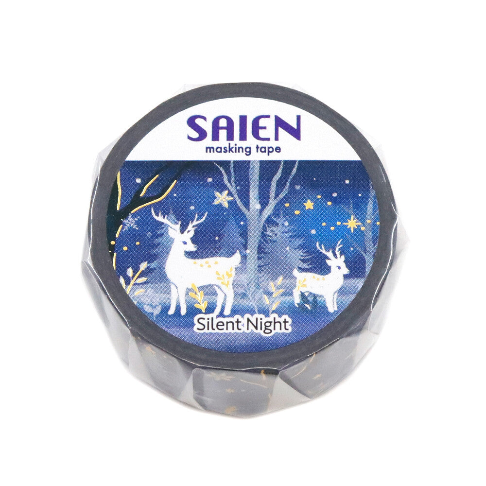 Winter 2026 Limited Foil Washi Tape | Kamiiso SAIEN