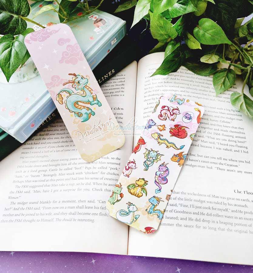 Dragon Buddies Bookmark - Papertail Fox